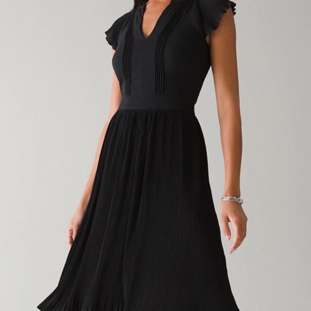 White House Black Market Soft Midi Dress NEW Size 10